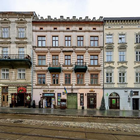 Апартаменти На Площі Ринок 12 Lviv Bagian luar foto